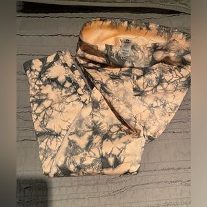 Boutique coral/black large leggings